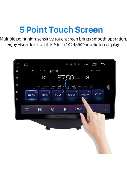 Toyota Aygo 2020 Citroen C1 2015 Peugeot 108 Android Auto Carplay Navigasyon Multimedya Sistemi fırsatları