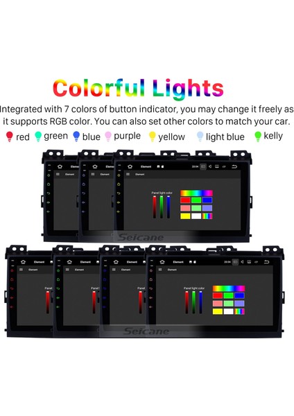 Toyota Prado Cruiser Lexus GX470 2002-2009 Android Auto Carplay Navigasyon Multimedya Sistemi fırsatları