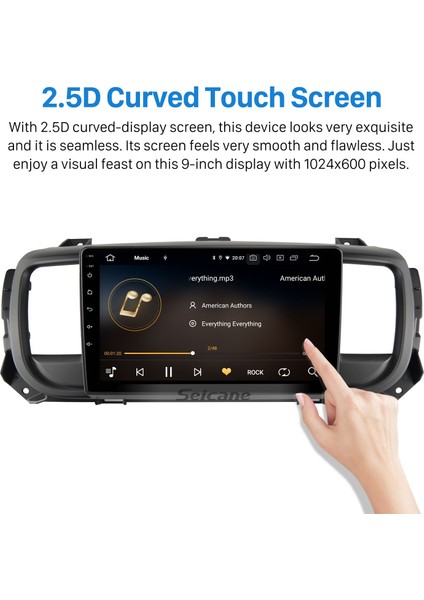 Citroen Jumpy 3 Spacetourer Peugeot Expert Toyota Proace 2016-2021 Android Auto Carplay Navigasyon Multimedya Sistemi indirimleri