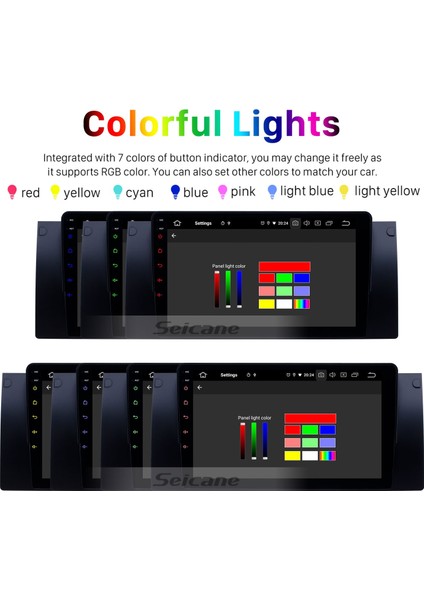 Bmw 5 Serisi E39 X5 E53 1995-2003 Android Auto Carplay Navigasyon Multimedya Sistemi fırsatları