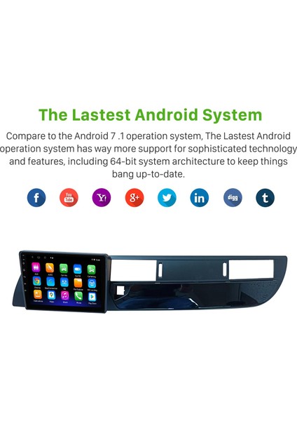 Cıtroen C5 2010-2016 Android Auto Carplay Navigasyon Multimedya Sistemi modelleri