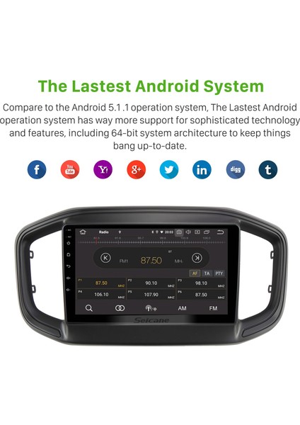 Fıat Strada 2020-2023 Android Auto Carplay Navigasyon Multimedya Sistemi indirimleri