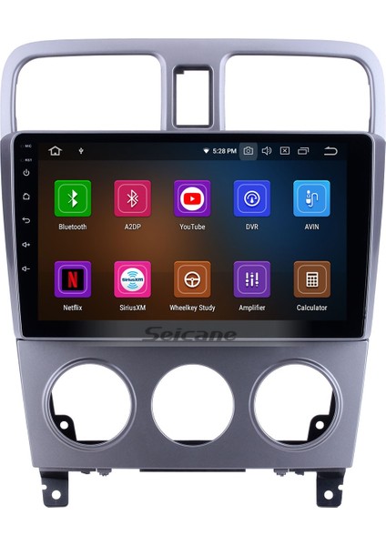 Subaru Forester Radyo Manuel A/c 2004-2008 Android Auto Carplay Navigasyon Multimedya Sistemi