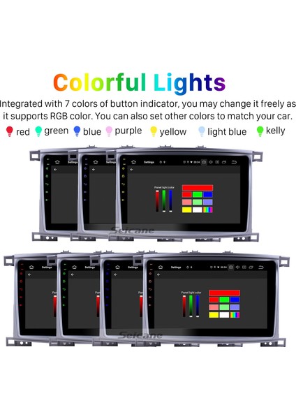 Toyota Land Cruiser 2003-2008 Otomatik A/c Android Auto Carplay Navigasyon Multimedya Sistemi fırsatları