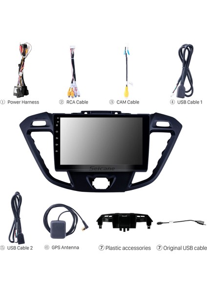 Ford Transıt Tourneo 2017 Android Auto Carplay Navigasyon Multimedya Sistemi indirimleri