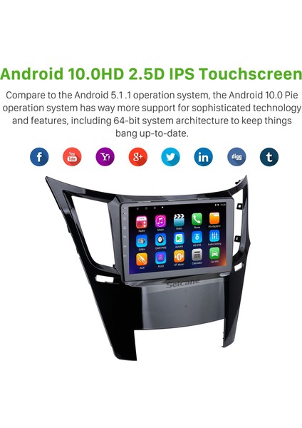 Subaru Outback Android Auto Carplay Navigasyon Multimedya Sistemi fırsatları