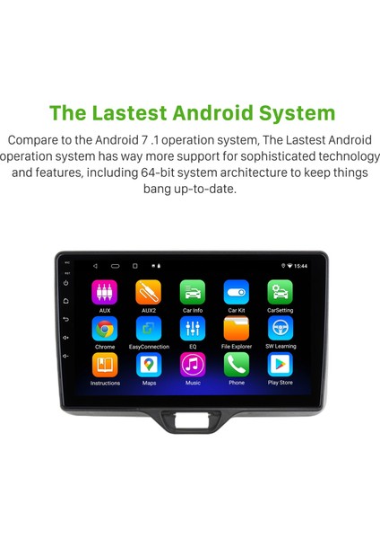 Toyota Yaris 2018-2019 Android Auto Carplay Navigasyon Multimedya Sistemi modelleri