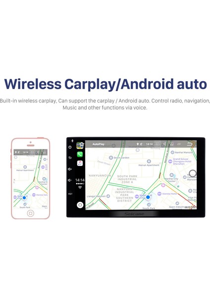 Volkswagen Evrensel Skoda Android Auto Carplay Navigasyon Multimedya Sistemi