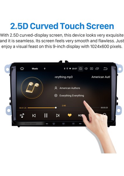 Volkswagen Evrensel Skoda Android Auto Carplay Navigasyon Multimedya Sistemi