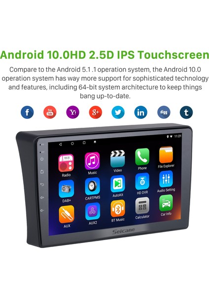 Honda Amaze 2014-2017 Android Auto Carplay Navigasyon Multimedya Sistemi fırsatları