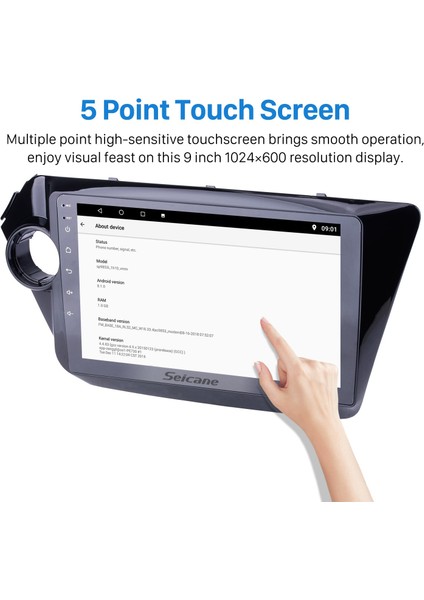 Kıa K2 Rıo 2011-2015 Android Auto Carplay Navigasyon Multimedya Sistemi indirimleri