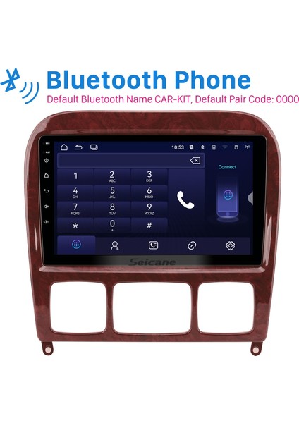 Mercedes Benz S Sınıfı W220 S280 S320 S350 S400 S430 S500 1998-2005 Android Auto Carplay Navigasyon Multimedya Sistemi modelleri