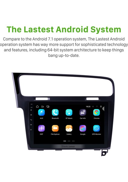 Volkswagen Golf 7 2013-2015 Android Auto Carplay Navigasyon Multimedya Sistemi fırsatları