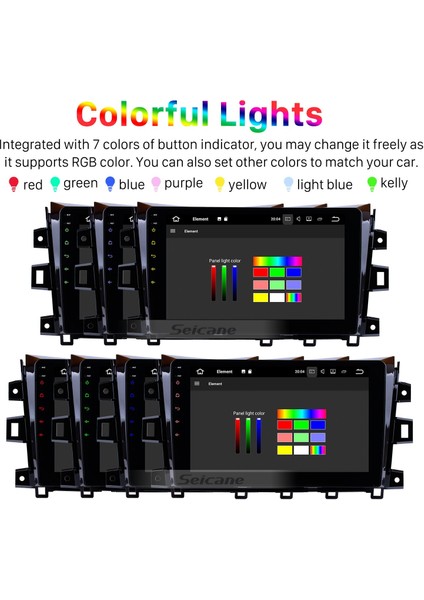 Nissan Navara Frontier NP300/RENAULT Alaskan 2011-2016 Android Auto Carplay Navigasyon Multimedya Sistemi fırsatları