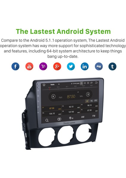 Mazda Mx-5 2009 Android Auto Carplay Navigasyon Multimedya Sistemi indirimleri