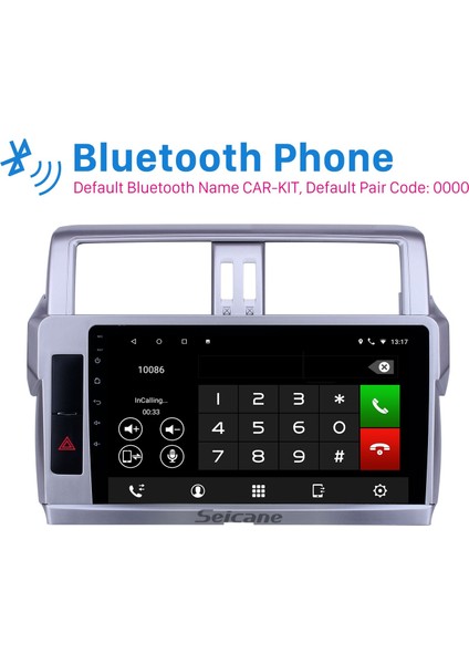 Toyota Prado 2014-2017 Android Auto Carplay Navigasyon Multimedya Sistemi modelleri