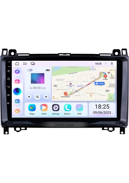 Volkswagen Crafter Mercedes Benz Viano / Vito / B Sınıfı W245 / Sprinter / A Sınıfı W169 2000-2015 Android Auto Carplay Navigasyon Multimedya Sistemi