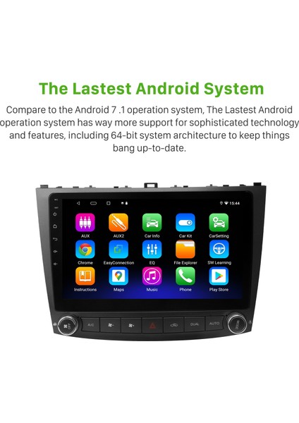 Lexus IS250 IS300 IS200 IS220 IS350 2005-2010 Android Auto Carplay Navigasyon Multimedya Sistemi modelleri