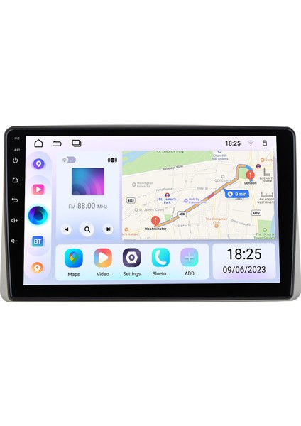 Renault Arkana 2020-2021+ Android Auto Carplay Navigasyon Multimedya Sistemi