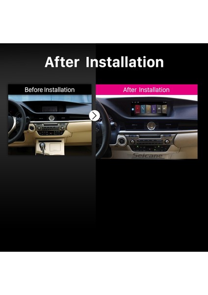 Lexus Es Için Oem Android Auto Carplay Navigasyon Multimedya Sistemi indirimleri