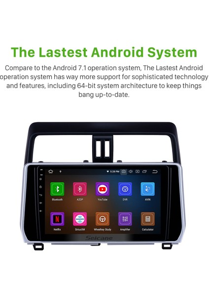 Toyota Prado 2018 Android Auto Carplay Navigasyon Multimedya Sistemi fırsatları