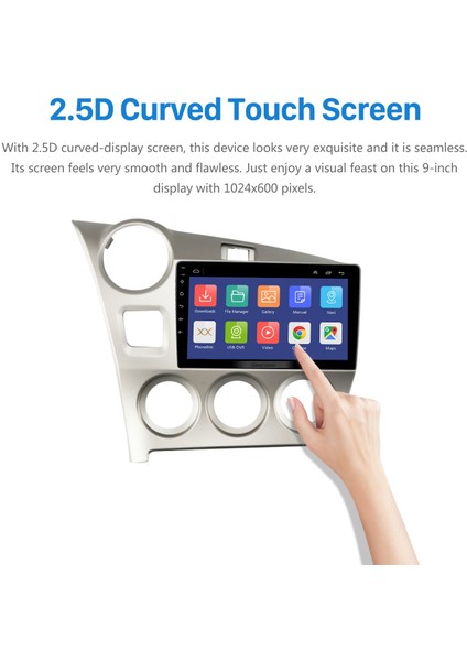 Toyota Matrix 2009-2014 Android Auto Carplay Navigasyon Multimedya Sistemi fırsatları