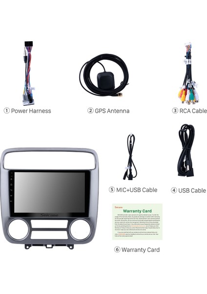 Honda Stream 2001-2004 Manuel Klima Android Carplay Multimedya fiyatları