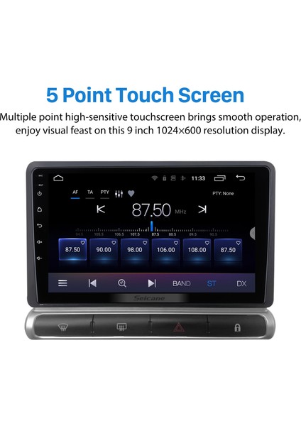 Citroën C3 Android Auto Carplay Navigasyon Multimedya Sistemi