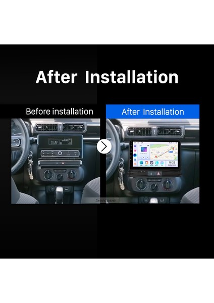 Citroën C3 Android Auto Carplay Navigasyon Multimedya Sistemi