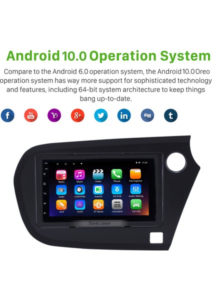 Honda Insight 2009-2016 Android Auto Carplay Navigasyon Multimedya Sistemi fırsatları