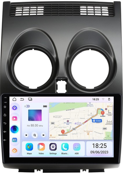 Nıssan Qashqai 2005-2018 Android Auto Carplay Navigasyon Multimedya Sistemi
