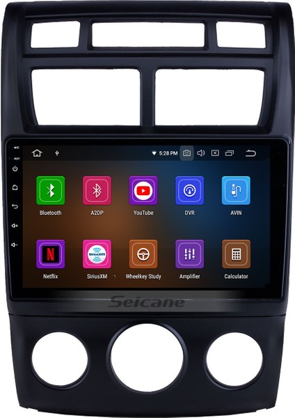 Kıa Sportage Otomatik Klima 2007-2017 Android Auto Carplay Navigasyon Multimedya Sistemi