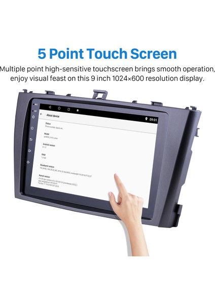 Toyota Avensıs 2009-2013 Android Auto Carplay Navigasyon Multimedya Sistemi indirimleri