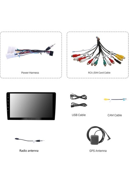 Toyota Land Cruıser 901998-2002 Android Auto Carplay Navigasyon Multimedya Sistemi indirimleri