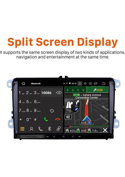 Volkswagen Evrensel Skoda Android Auto Carplay Navigasyon Multimedya Sistemi modelleri