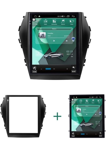 Hyundai Santafe 2012-2016 Uyumlu 9.7 Inç Tesla Multimedya fiyatları