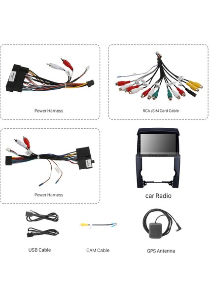 Kıa Sorento 2009-2012 Android Auto Carplay Navigasyon Multimedya Sistemi indirimleri