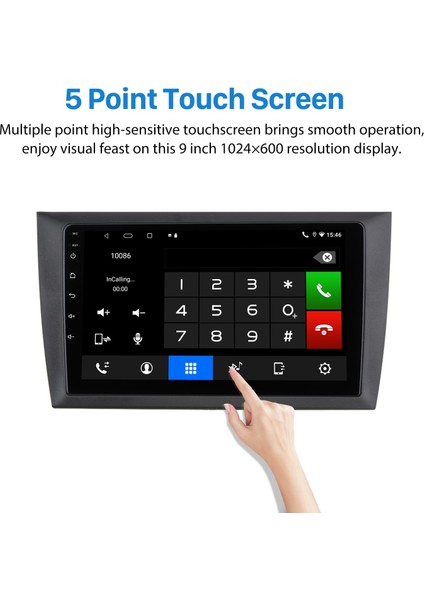 Volkswagen Golf 6 Radyo 2008-2012 Android Auto Carplay Navigasyon Multimedya Sistemi fırsatları