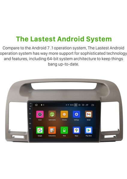 Toyota Camry 2000-2003 Android Auto Carplay Navigasyon Multimedya Sistemi fırsatları