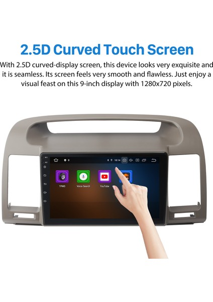 Toyota Camry 2000-2003 Android Auto Carplay Navigasyon Multimedya Sistemi indirimleri