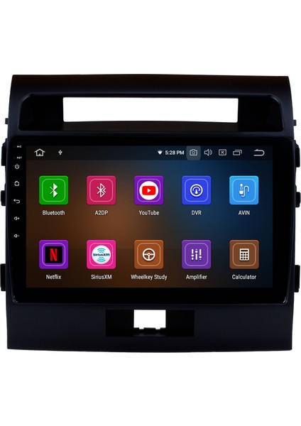Toyota Land Cruıser 2007-2017 Android Auto Carplay Navigasyon Multimedya Sistemi