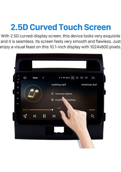 Toyota Land Cruıser 2007-2017 Android Auto Carplay Navigasyon Multimedya Sistemi indirimleri