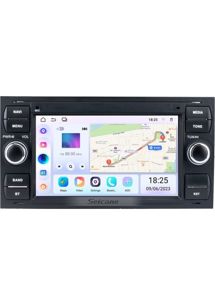 Ford Fiesta Form 2005 Android Auto Carplay Navigasyon Multimedya Sistemi