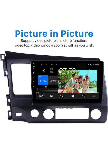 Honda Civic 2006-2011 Android Auto Carplay Navigasyon Multimedya Sistemi fırsatları