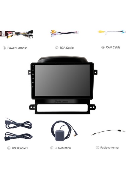 Chevrolet Captıva 2009-2012 Android Auto Carplay Navigasyon Multimedya Sistemi indirimleri