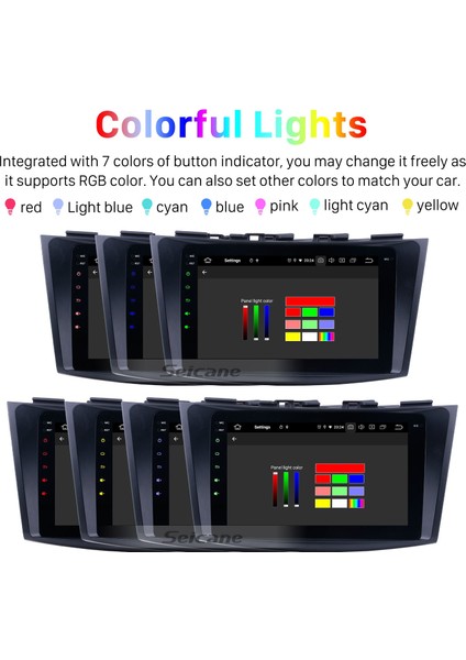 Suzuki Swift Ertiga 2011-2013 Android Auto Carplay Navigasyon Multimedya Sistemi modelleri