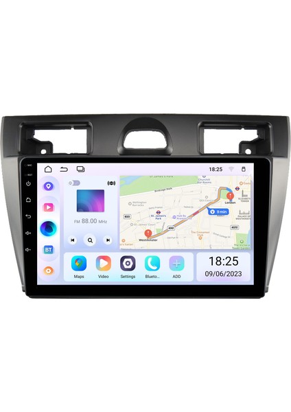 Ford Fıesta 2006-2011 Android Auto Carplay Navigasyon Multimedya Sistemi