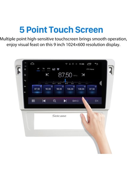 Volkswagen Passat B7 2009-2011 Android Auto Carplay Navigasyon Multimedya Sistemi