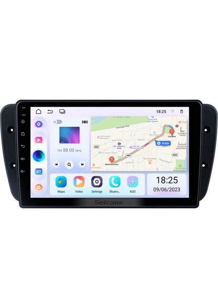 Seat Ibıza 2008-2015 Radyo Gps Navigasyon Sistemi Bluetooth Desteği Carplay