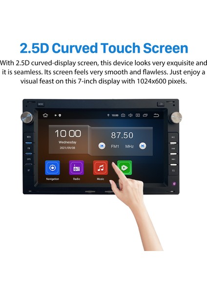 Volkswagen Passat B5 B6 2004-2010 Android Auto Carplay Navigasyon Multimedya Sistemi